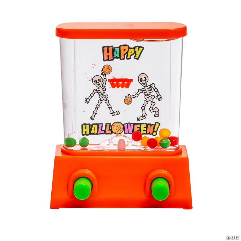 2 1/2" x 3 1/4" Mini Halloween Orange Water Games Set - 12 Pc.