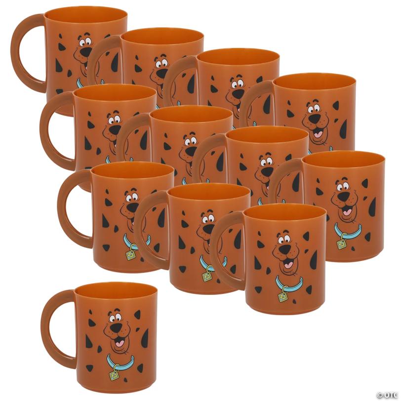 2 3/4" 8 oz. Scooby-Doo!™ Character Plastic Mugs – 12 Pc.