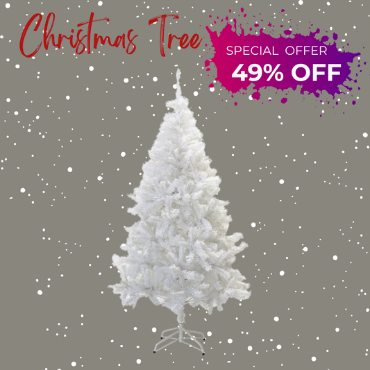 White Classic Pine Christmas Tree