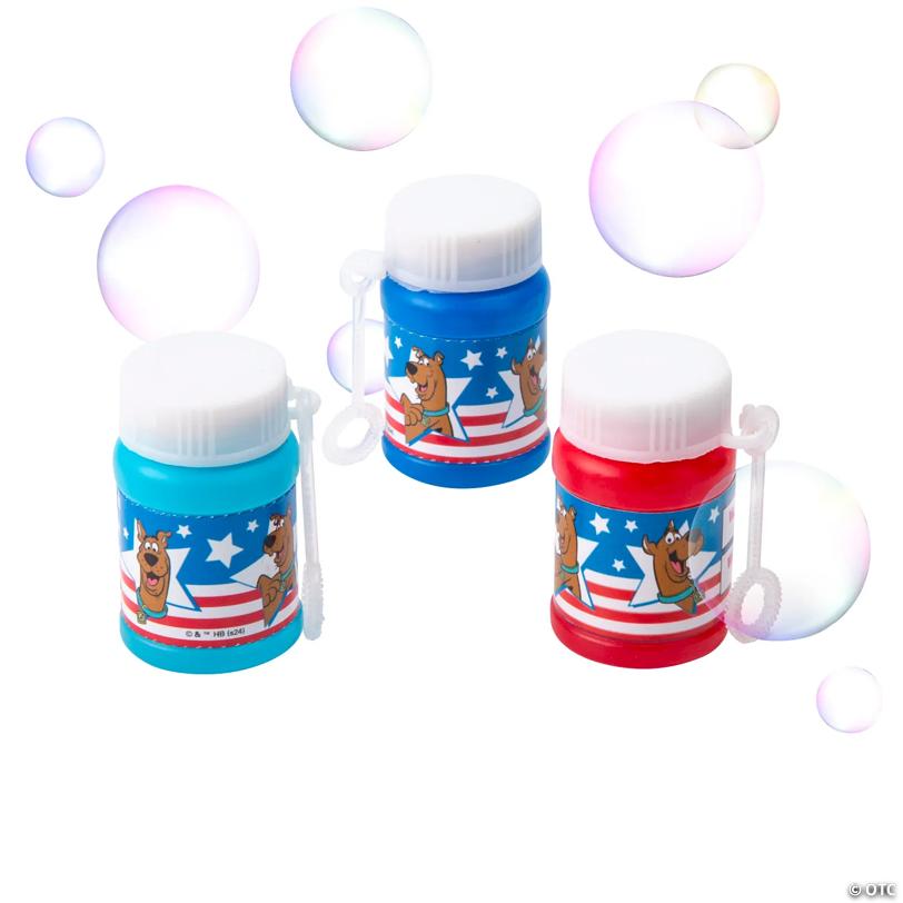 2" Mini Patriotic Scooby-Doo!™ Plastic Bubble Bottles – 24 Pc.