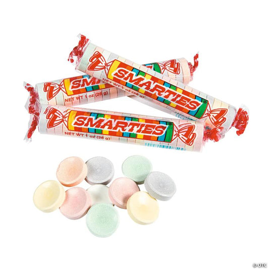 2 lb. 4 oz. Giant Smarties Fruit-Flavored Hard Candy Rolls - 36 Pc. | USA Decoration®