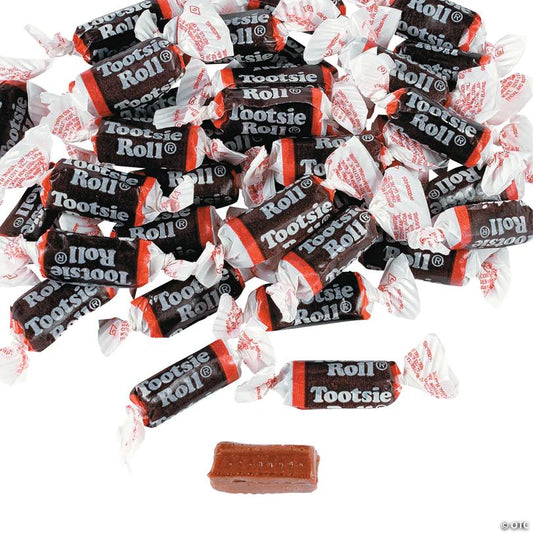 2 lbs. 11 oz. Bulk 360 Pc. Tootsie Roll Midgees Chocolate Candy | USA Decoration®