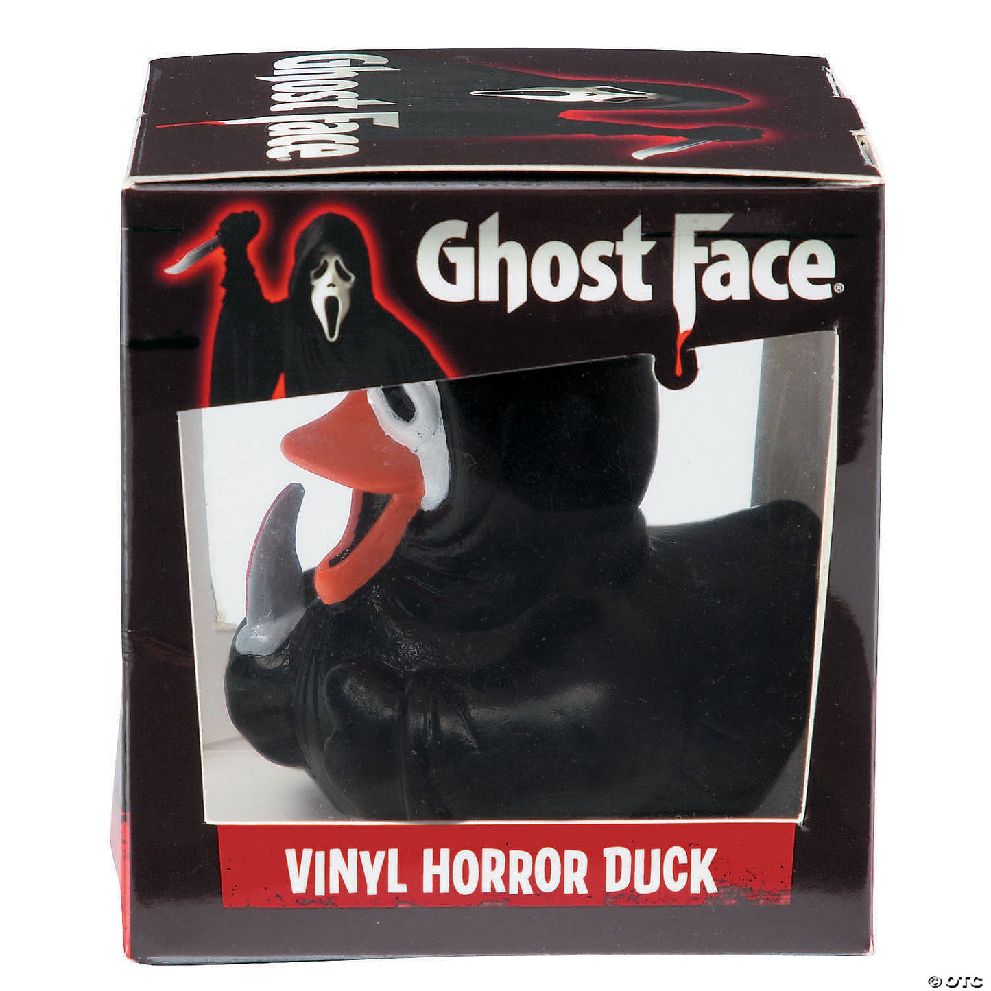 3 1/2" x 4" Ghost Face® Collectible Horror Rubber Duck | USA Decoration®