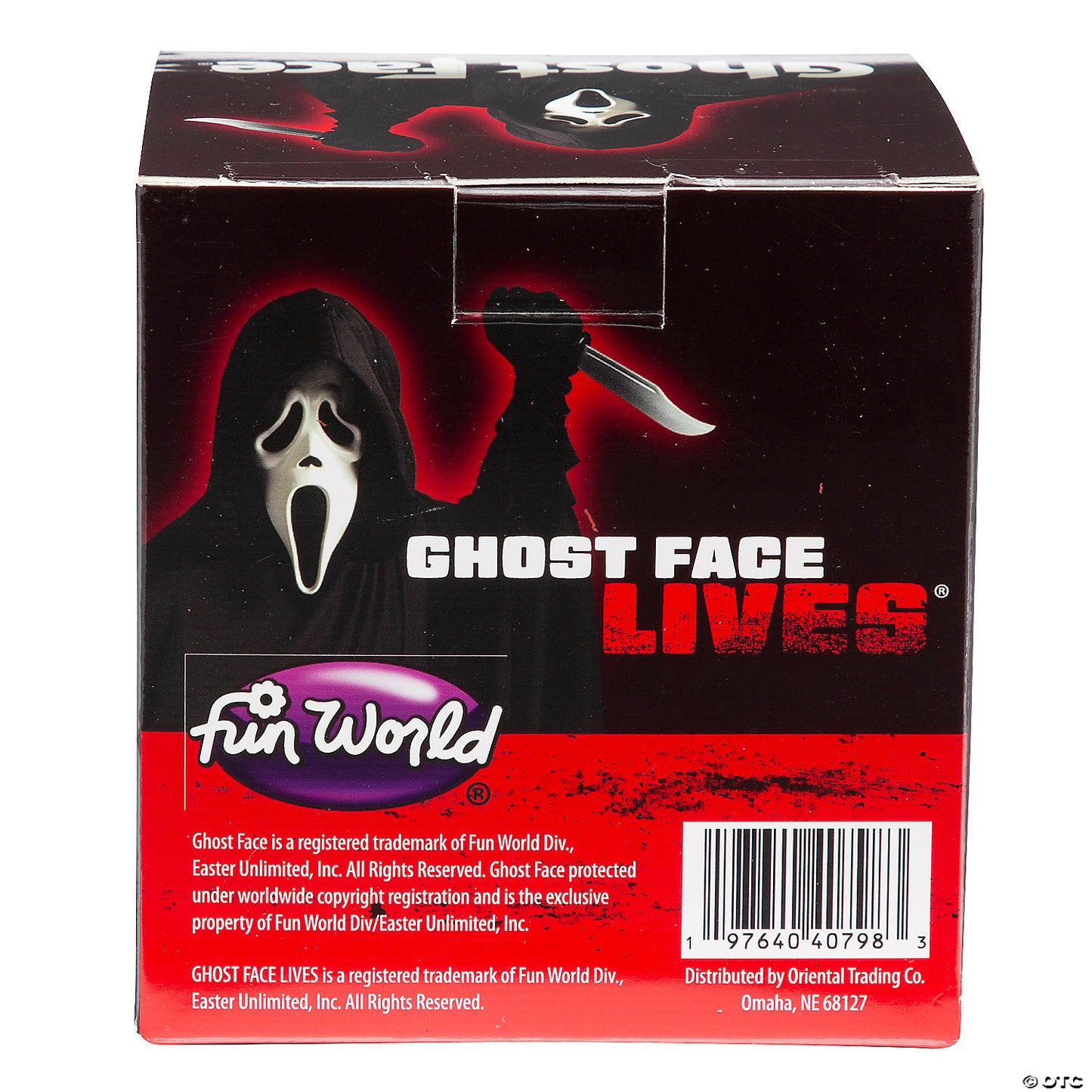 3 1/2" x 4" Ghost Face® Collectible Horror Rubber Duck | USA Decoration®
