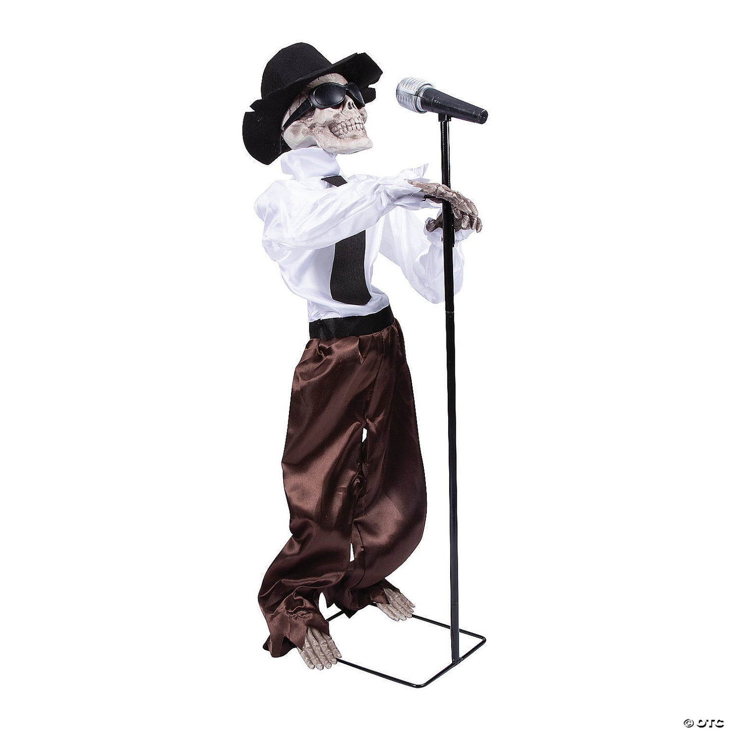 3 Ft. Animated Standing Singing Skeleton Halloween Decoration | USA Decoration®