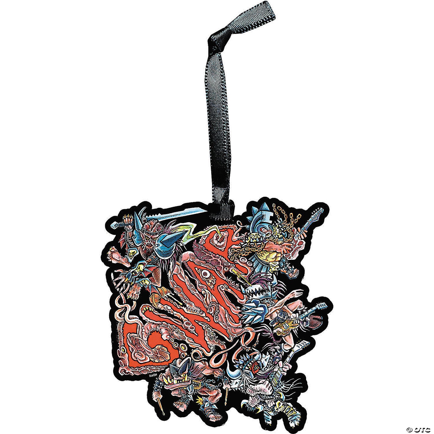 3" Holiday Horrors GWAR Guts Metal Full-Color Ornament