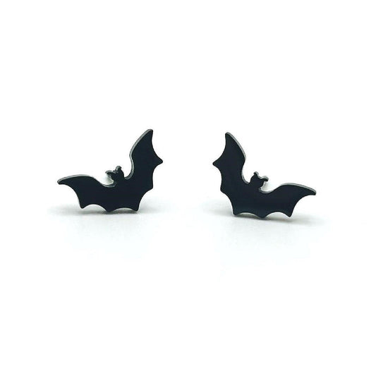 3 Pack Black Bat Halloween Earrings | USA Decoration®