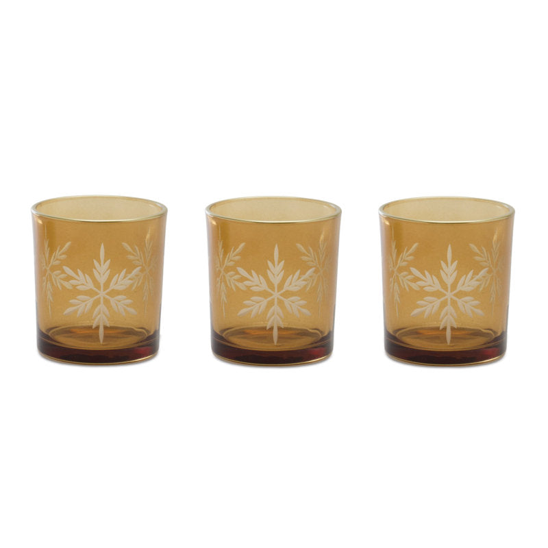 3.25'' H Glass Tabletop Votive Holder