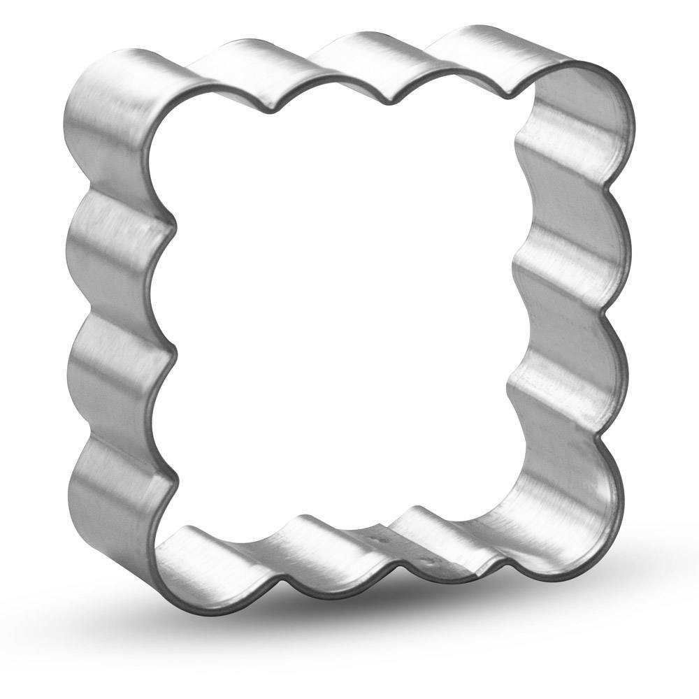 Mini Square Fluted Cookie Cutter 1.5 in M185