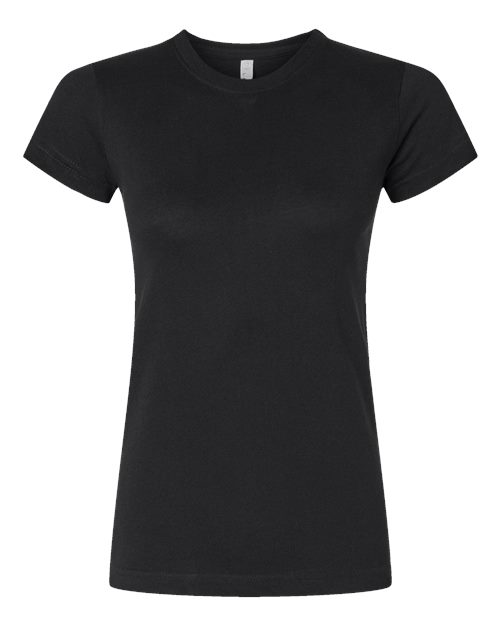 Women's Fitted Fine Jersey Tee | USA Decoration