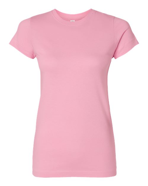 Women's Fitted Fine Jersey Tee | USA Decoration
