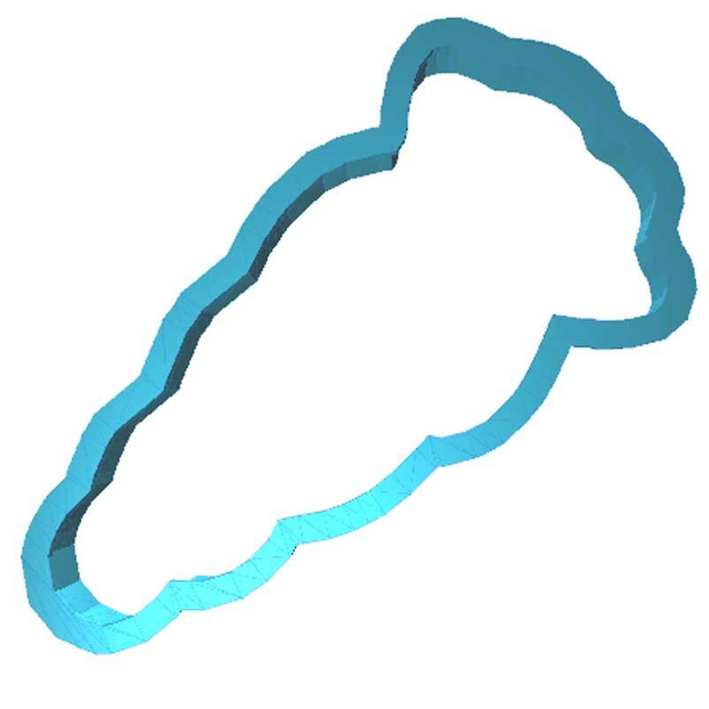 Carrot Cookie Cutter 4 in PC0297