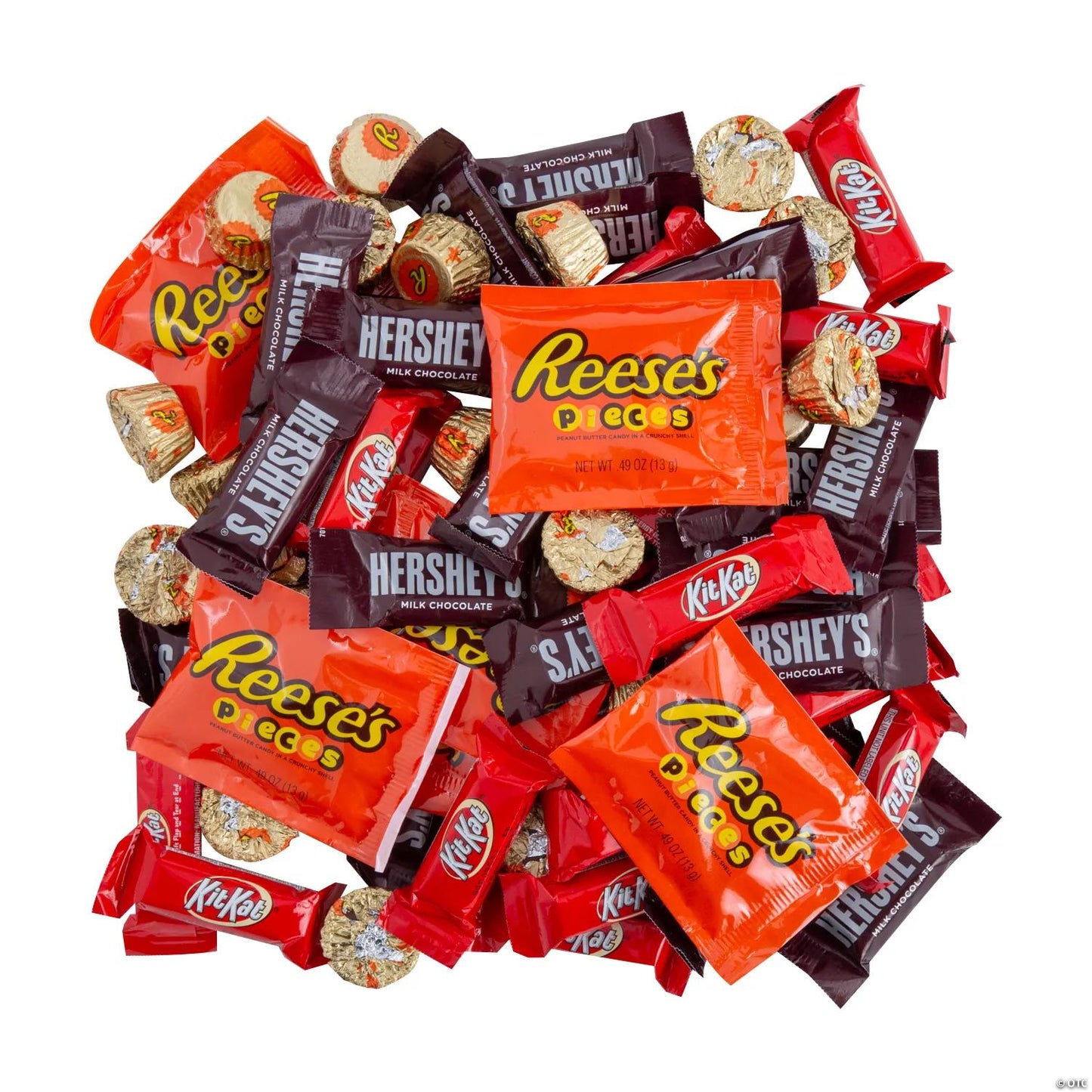 30.22 oz. Hershey's & All Time Greats Miniatures Chocolate Candy Mix - 105 Pc.
