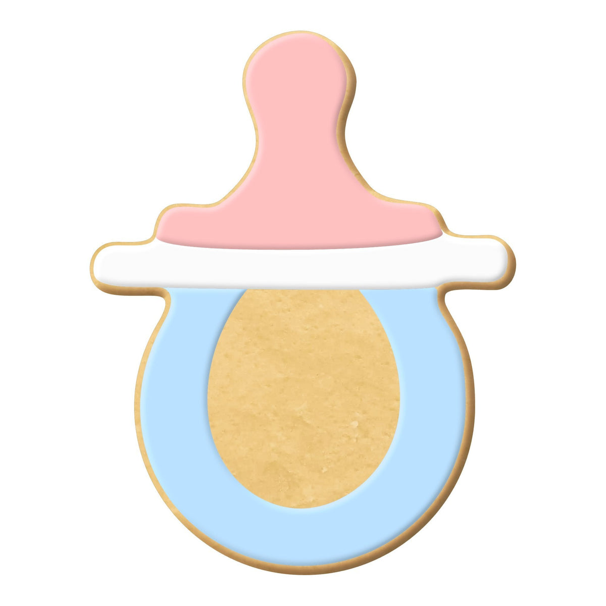 Baby Pacifier Cookie Cutter 2.25 in B1412