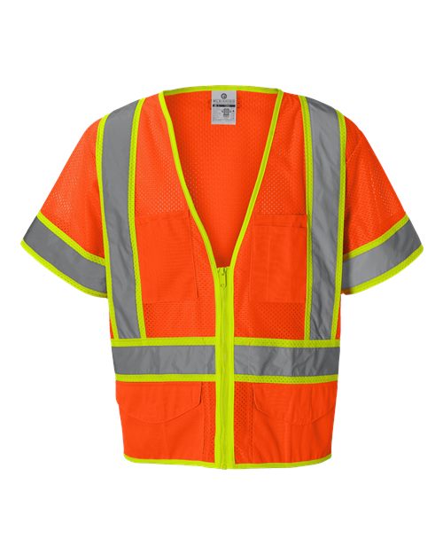 Ultra-Cool™ Six-Pocket Mesh Surveyor’s Vest | USA Decoration