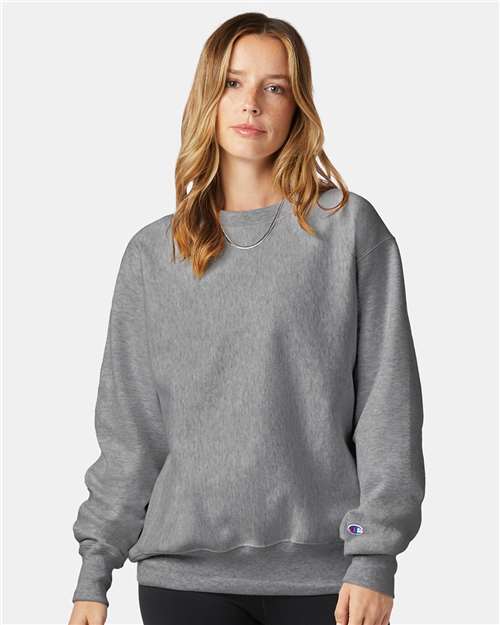 Reverse Weave® Crewneck Sweatshirt | USA Decoration