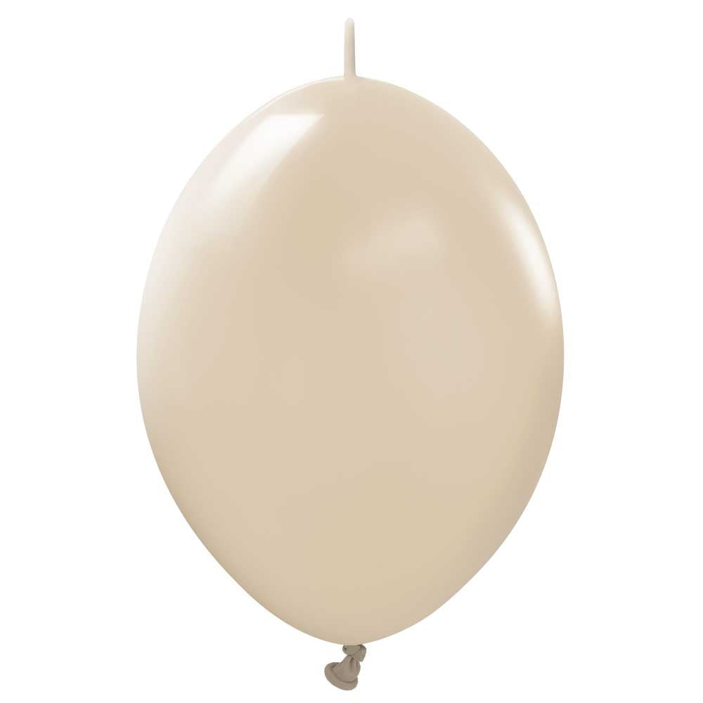 Latex Balloons 6 Inch Kalisan K-Link Hazelnut