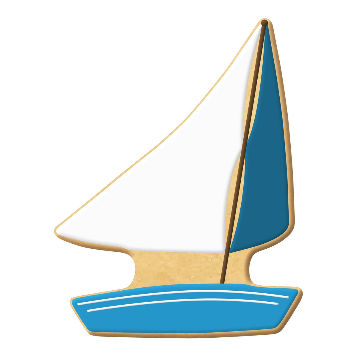 Sailboat Cookie Cutter 3.5 in B889