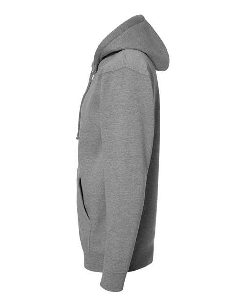 Heavyweight Full-Zip Hooded Sweatshirt | USA Decoration