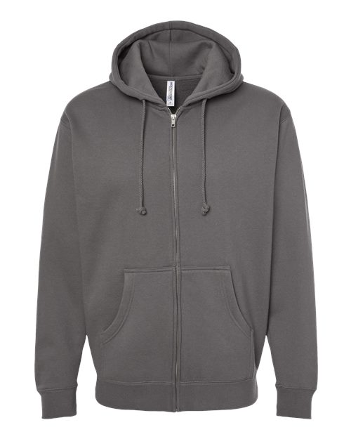 Heavyweight Full-Zip Hooded Sweatshirt | USA Decoration