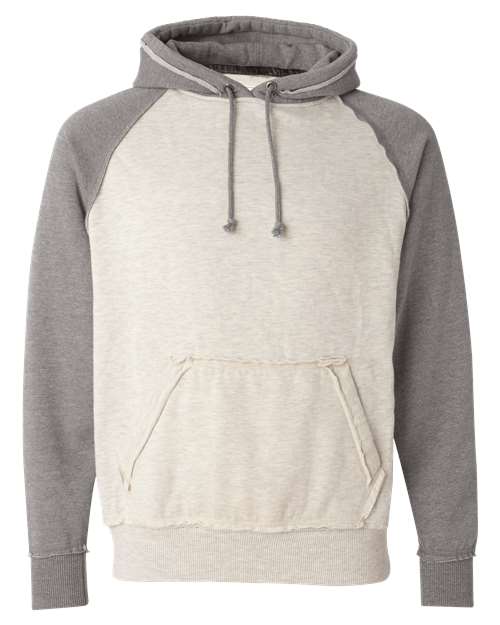 Vintage Heather Hooded Sweatshirt | USA Decoration