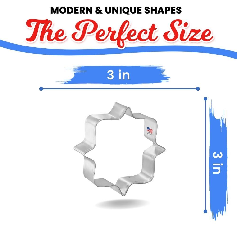 Square Plaque Cookie Cutter 3 in B1289