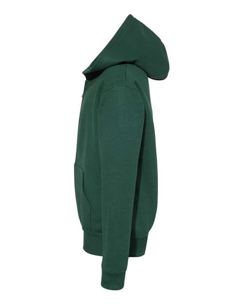 NuBlend® Youth Full-Zip Hooded Sweatshirt | USA Decoration