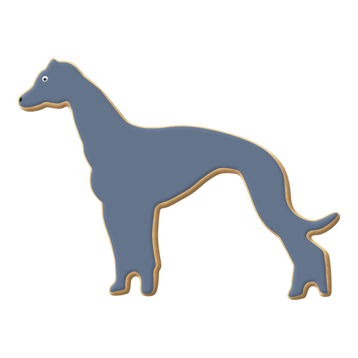 Greyhound Cookie Cutter 4.5 in B1416