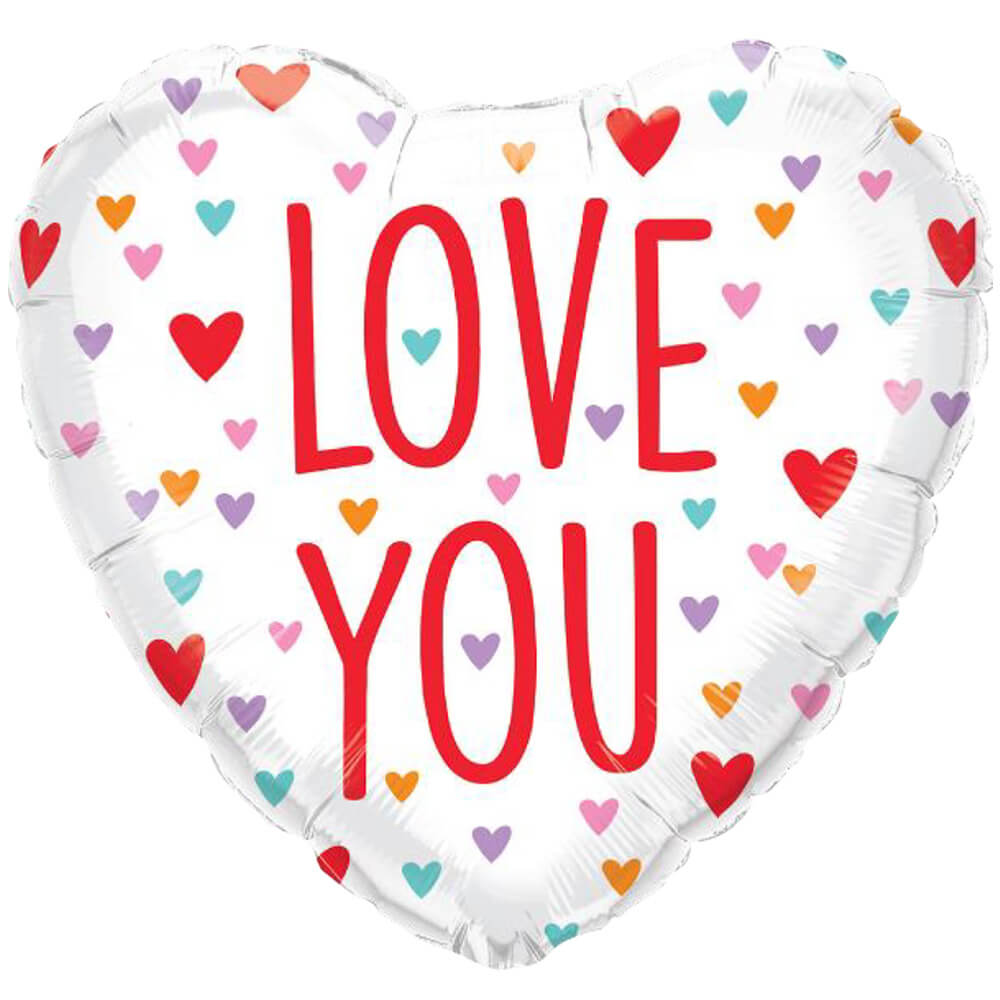 18 inch LOVE YOU LITTLE HEARTS | USA Decoration®