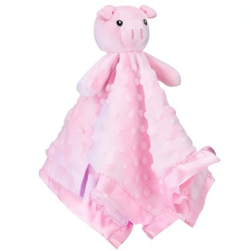 Pro Goleem Pig Loveys for Babies, Soft Security Blanket Baby Snuggle Toy Newborn Stuffed Animals Christmas Baby Gifts for Boys and Girls, 16 Inch