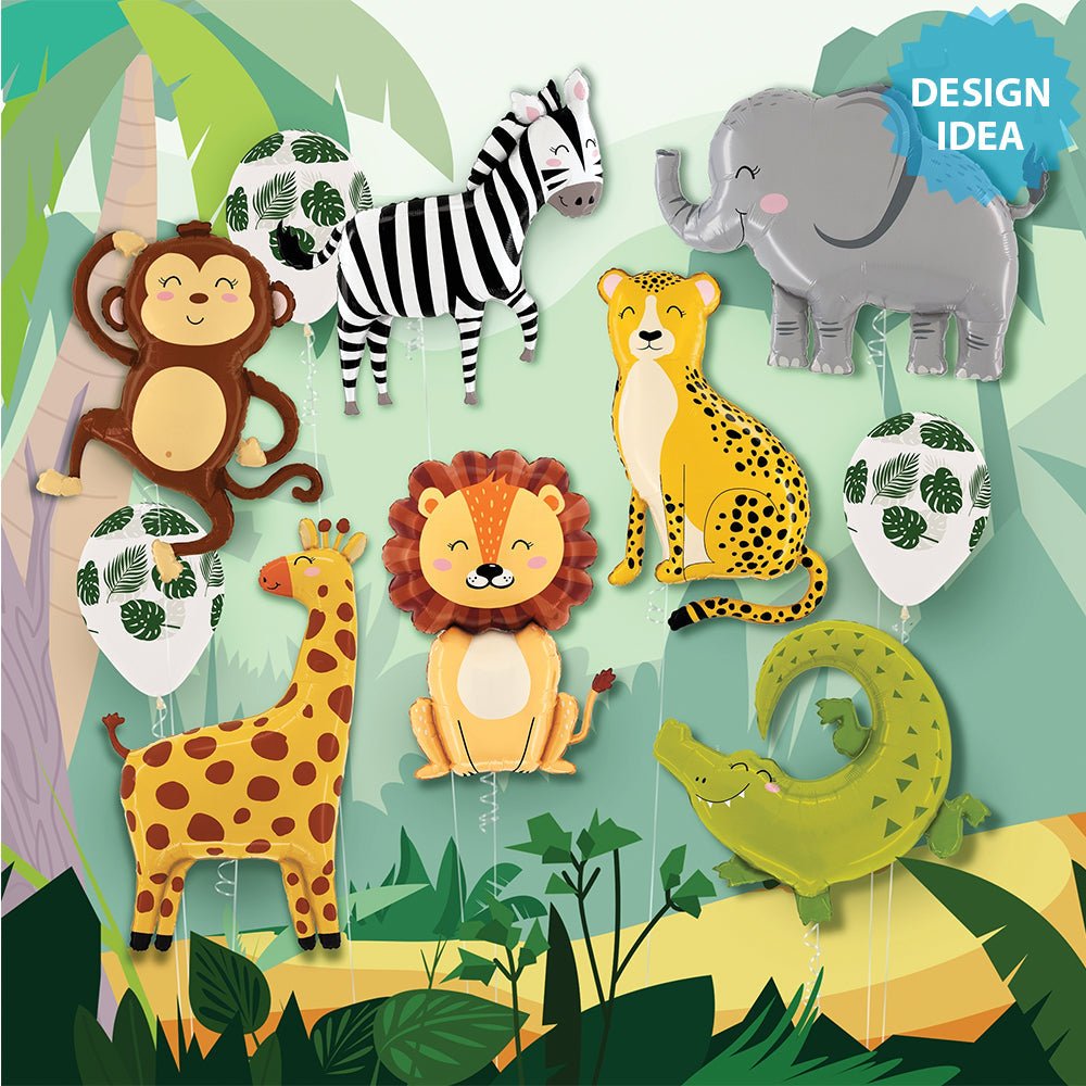 Jungle Lion Foil Balloon 32 Inch