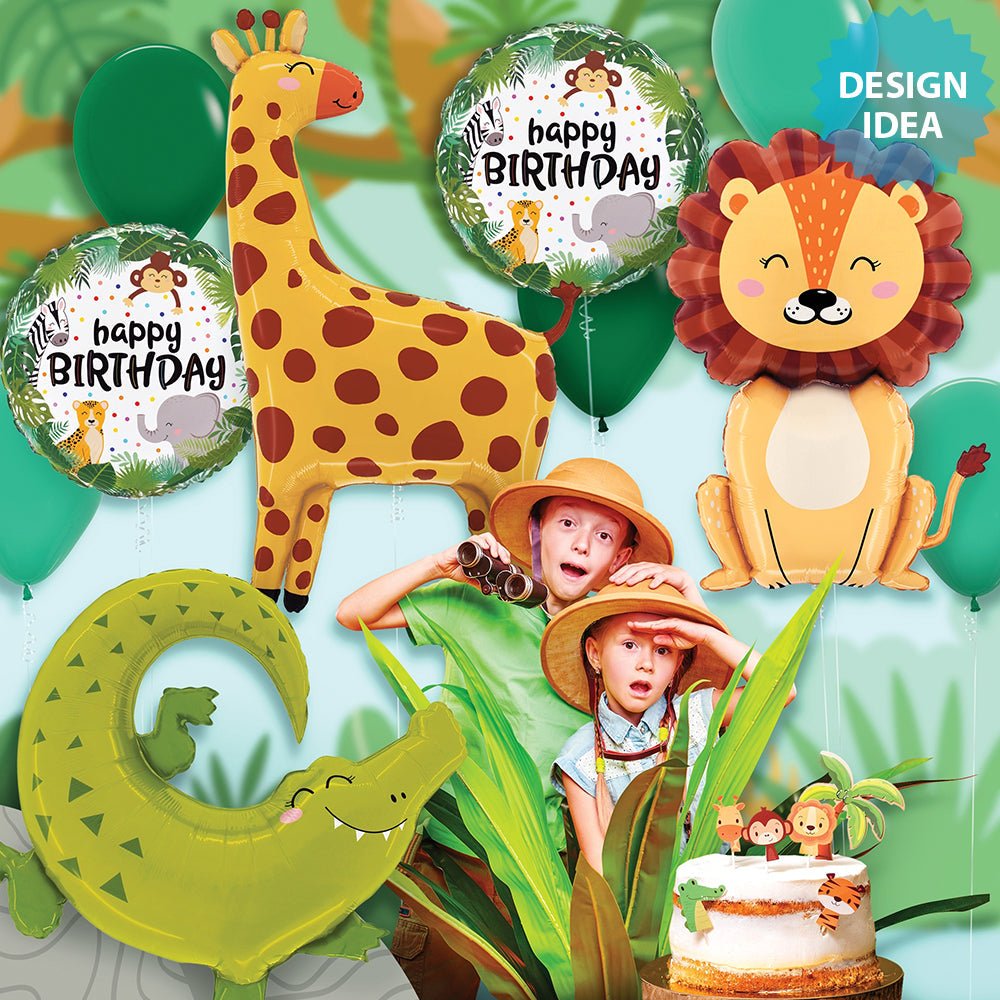 Jungle Lion Foil Balloon 32 Inch