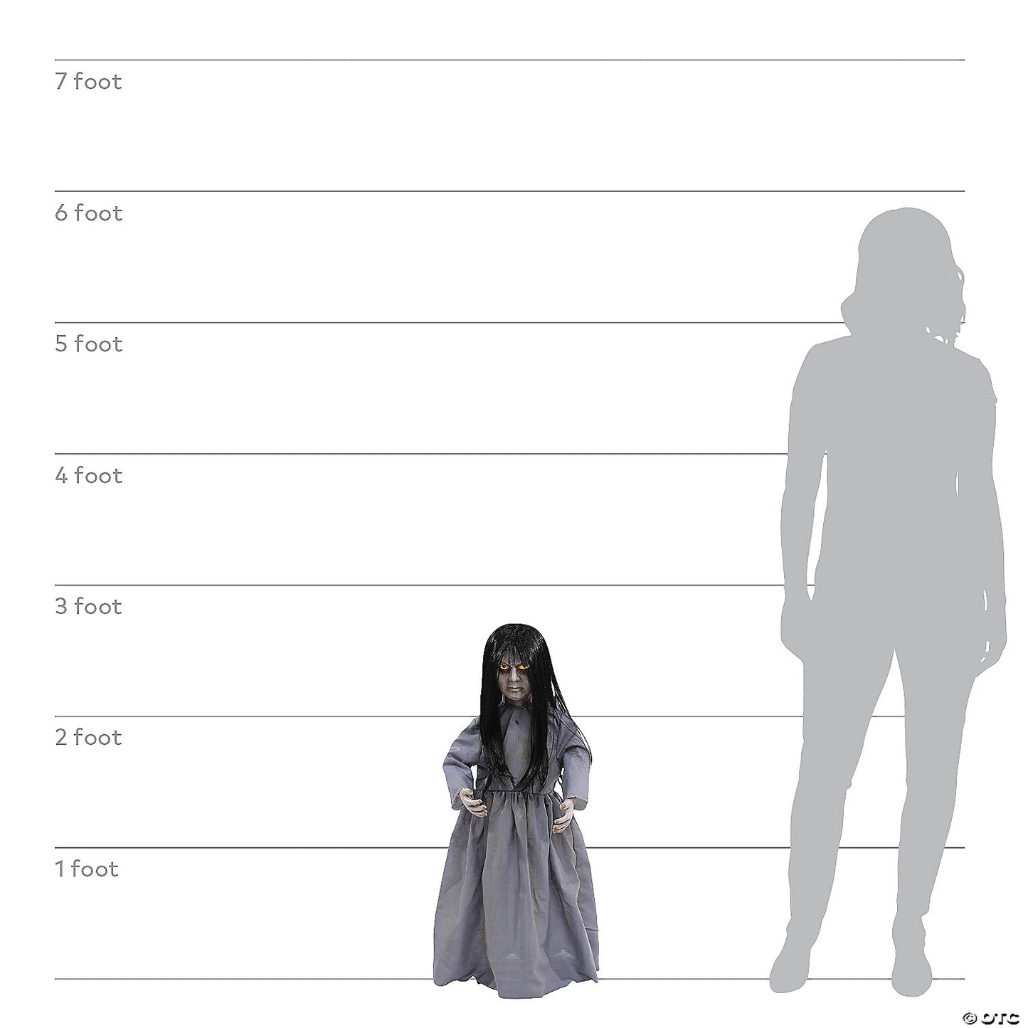 32" Lil Sweet Vengeance Halloween Decoration | USA Decoration®