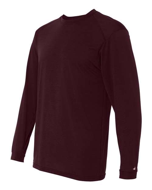 B-Tech Cotton-Feel Long Sleeve T-Shirt | USA Decoration