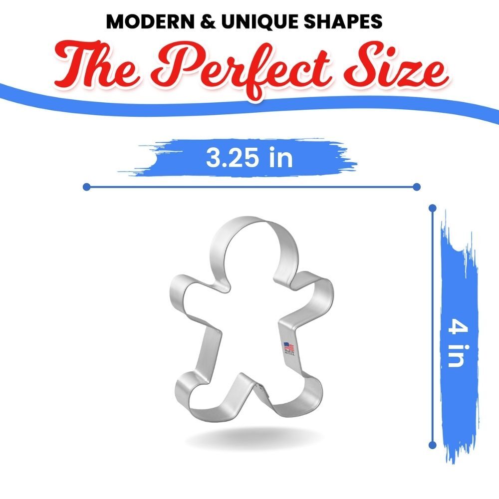 Gingerbread Nested Cookie Cutter Set 3 Piece HS0518