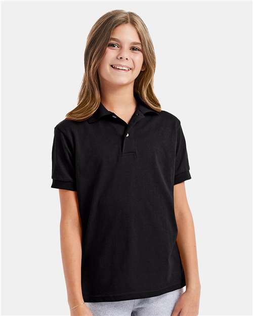 Youth Ecosmart® Jersey Polo | USA Decoration