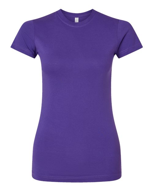 Women's Fitted Fine Jersey Tee | USA Decoration