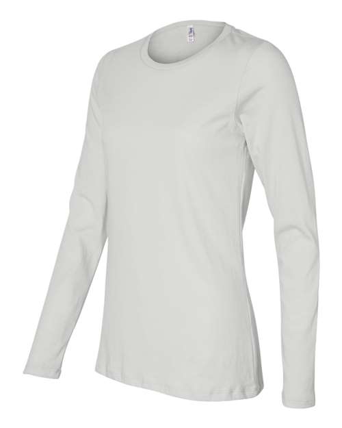Women’s Relaxed Jersey Long Sleeve Tee | USA Decoration