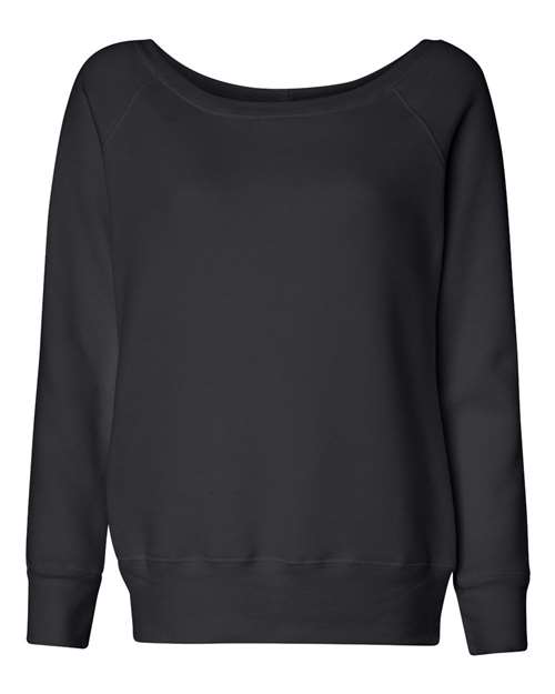 Women’s Sponge Fleece Wide Neck Sweatshirt | USA Decoration