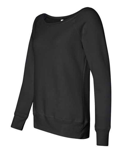 Women’s Sponge Fleece Wide Neck Sweatshirt | USA Decoration