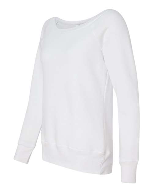 Women’s Sponge Fleece Wide Neck Sweatshirt | USA Decoration