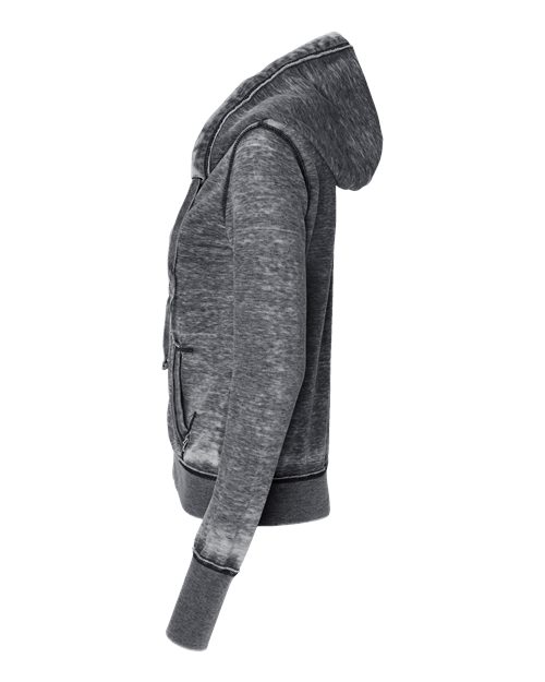 Women's Zen Fleece Full-Zip Hooded Sweatshirt | USA Decoration