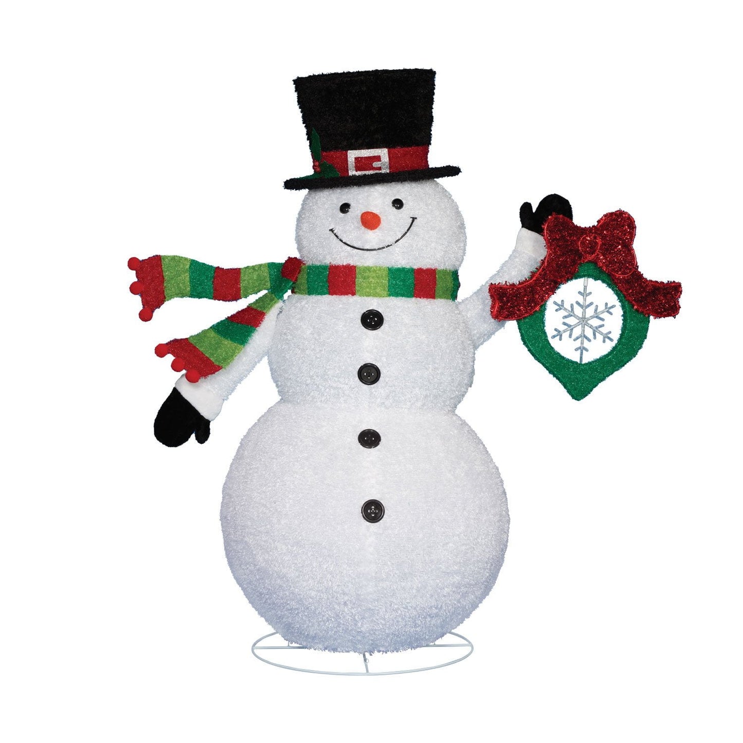 Member's Mark 6' Pre-Lit Pop-up Twinkling Snowman | USA Decoration®