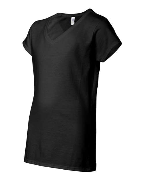 Softstyle® Women’s V-Neck T-Shirt | USA Decoration