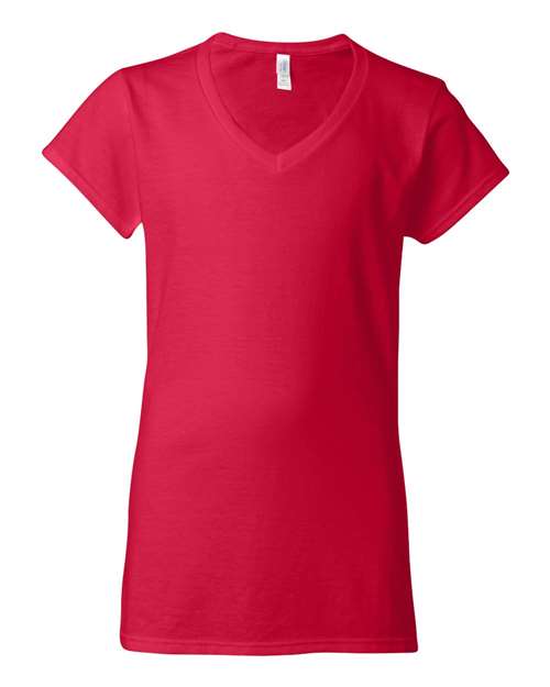 Softstyle® Women’s V-Neck T-Shirt | USA Decoration