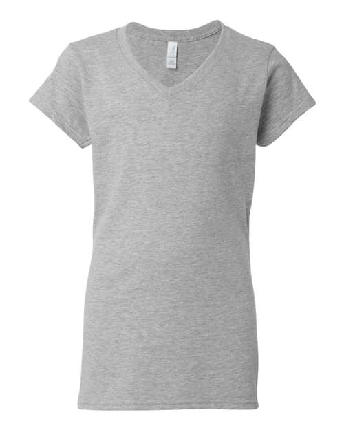 Softstyle® Women’s V-Neck T-Shirt | USA Decoration