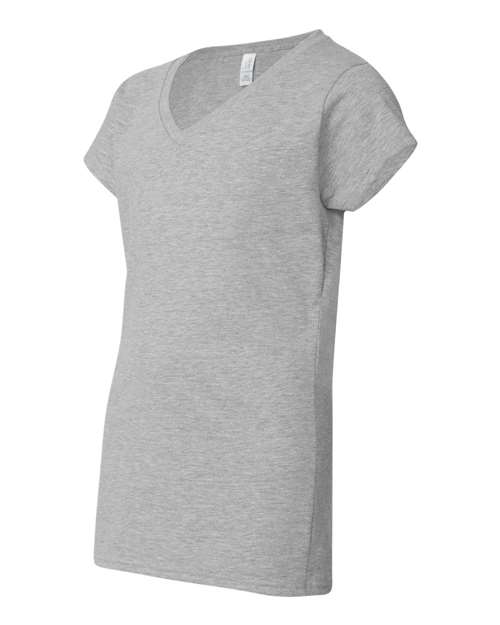 Softstyle® Women’s V-Neck T-Shirt | USA Decoration