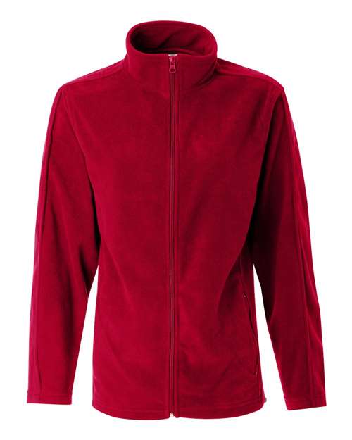 Women's Microfleece Full-Zip Jacket | USA Decoration