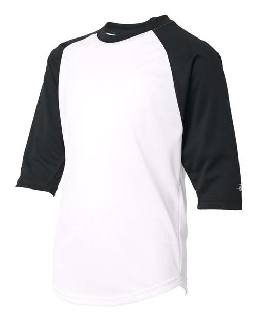 Youth B-Core 3/4 Sleeve Baseball T-Shirt | USA Decoration