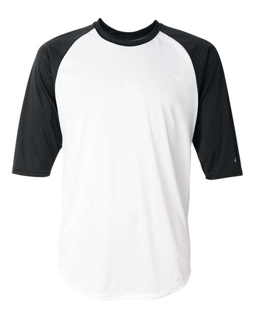 B-Core Three-Quarter Sleeve Baseball T-Shirt | USA Decoration